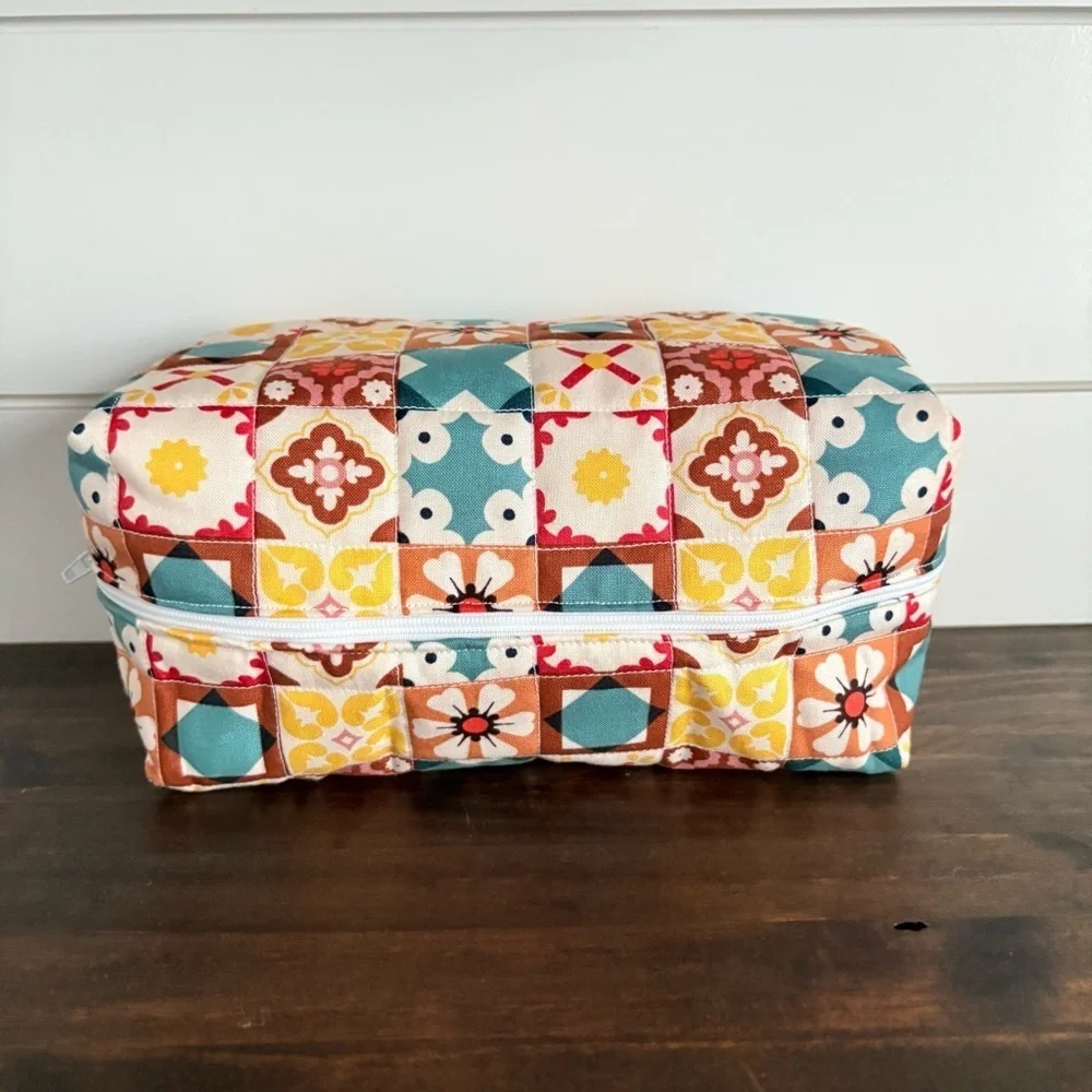 Handmade Cosmetic Make Up Bag Sz OS